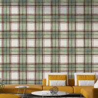 Minimalist striped design in soft hues with hand-painted texture.

