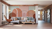 Sleek and stylish wall mural

