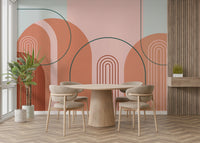 Elegant geometric arches for decor

