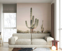 Peaceful desert scene wall mural for modern homes

