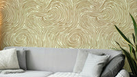 Woven Identity Wallpaper featuring intricate woven textures.

