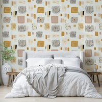 Timeless geometric design wallpaper perfect for any room.

