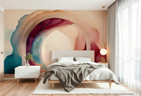 Dreamlike Mayoral Sleep Portal wall mural adding a serene atmosphere.

