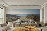 Coastal Path to Serenity mural for a tranquil, nature-filled room.

