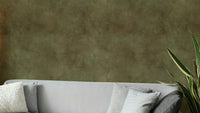 Olive suede leather effect wallpaper texture

