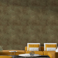 Soft olive suede-effect wallpaper for cozy spaces

