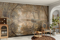 Autumn scenery wall decor

