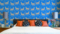 Cheetah Chic 03 Wallpaper with bold animal print

