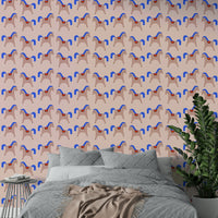 Modern wallpaper for walls with playful lines

