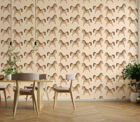 Modern abstract wallpaper for playful interiors

