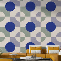 Geometric 01 Wallpaper with soft abstract curves

