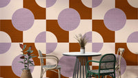 Geometric 03 Wallpaper with bold abstract shapes

