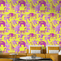 Silva Wallpaper styled in a cozy bedroom

