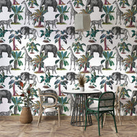 Delicate foliage design in Silva Original Wallpaper

