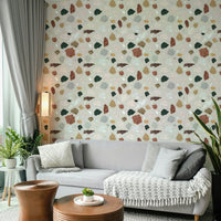 Structured pattern wallpaper with artistic precision

