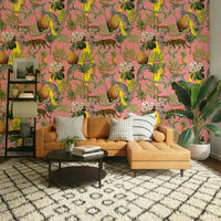 Wild Savana 02 mural with serene nature scene

