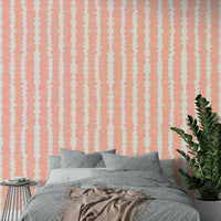 Subtle blush pebble design wallpaper for modern rooms

