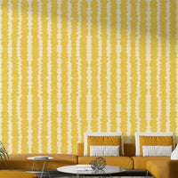 Bold and bright Sunshine Stacks wallpaper for bedrooms

