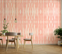 Elegant Whispers of Coral wallpaper for bedroom decor

