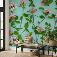 Lush Viburnum Juddii flowers creating a serene atmosphere.

