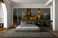 Golden Jubilee Spectacle Wall Mural showing the London skyline

