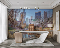 Iconic bridge in Central Park wallpaper
