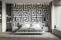 Wallpaper for walls with bold contrast

