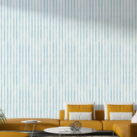 Watercolor stripe design in light blue
