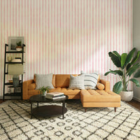 Watercolor mural with subtle movement
