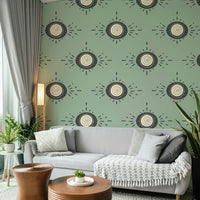 Nature-inspired floral design with a balance of sage and charcoal

