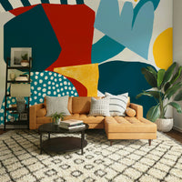 Free Mind Wall Mural transforming your walls with bold colors


