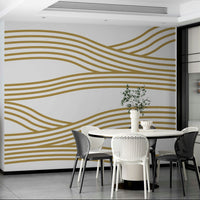 Soft sand texture mural with a serene and natural feel.


