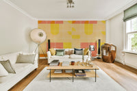 Vibrant retro tile design bringing warmth and energy to rooms

