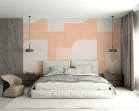 Retro Tiles 04 mural with vibrant colors and striking shapes

