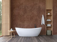 Rustic wall mural for cozy spaces
