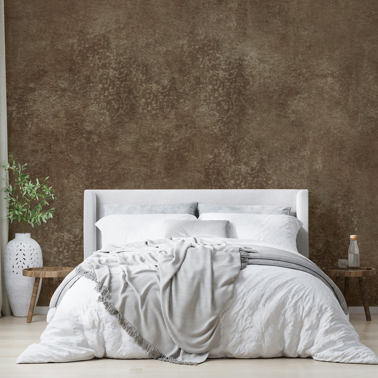 Textured wallpaper for cozy rooms
