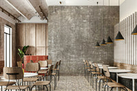 Worn linen pattern mural design
