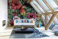 Bygone Era Tropical Dreams Wall Mural