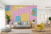 Soft vintage pattern tile design

