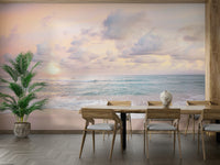 Peaceful dawn wall mural for bedrooms

