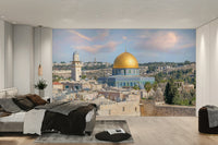 Historic Dome of the Rock mural for walls

