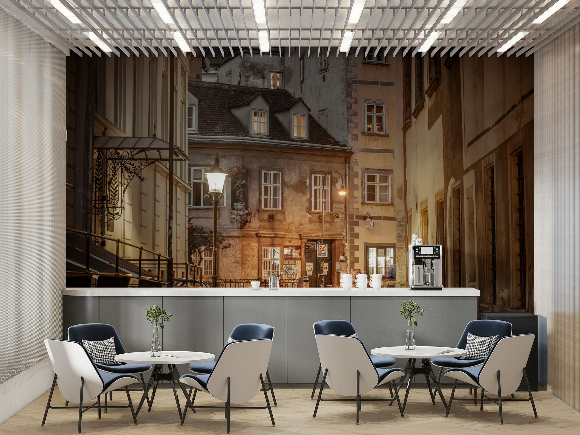 A prominent archway with traditional Asian architecture
