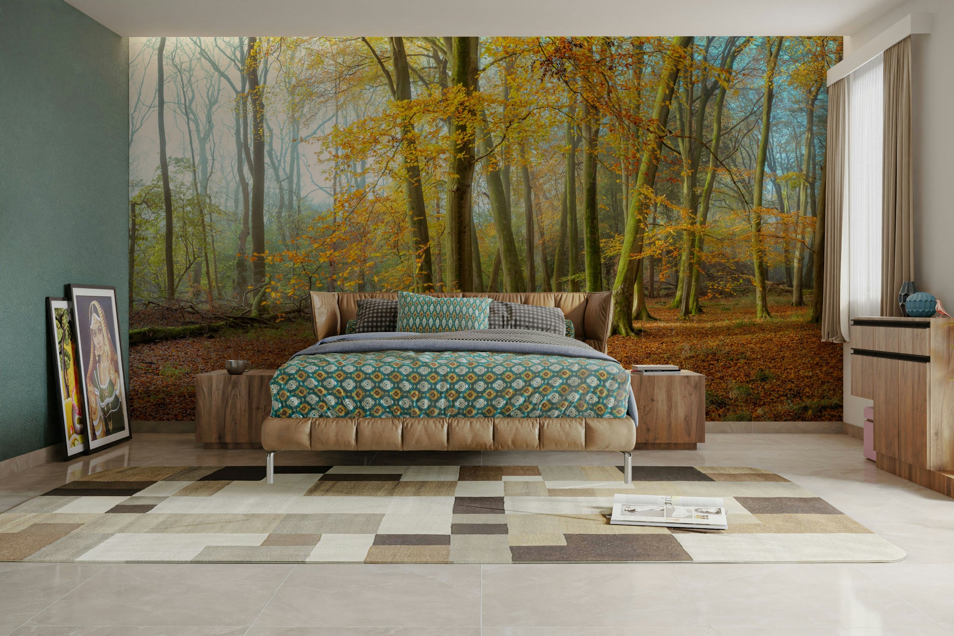 An expansive view of natural beauty
