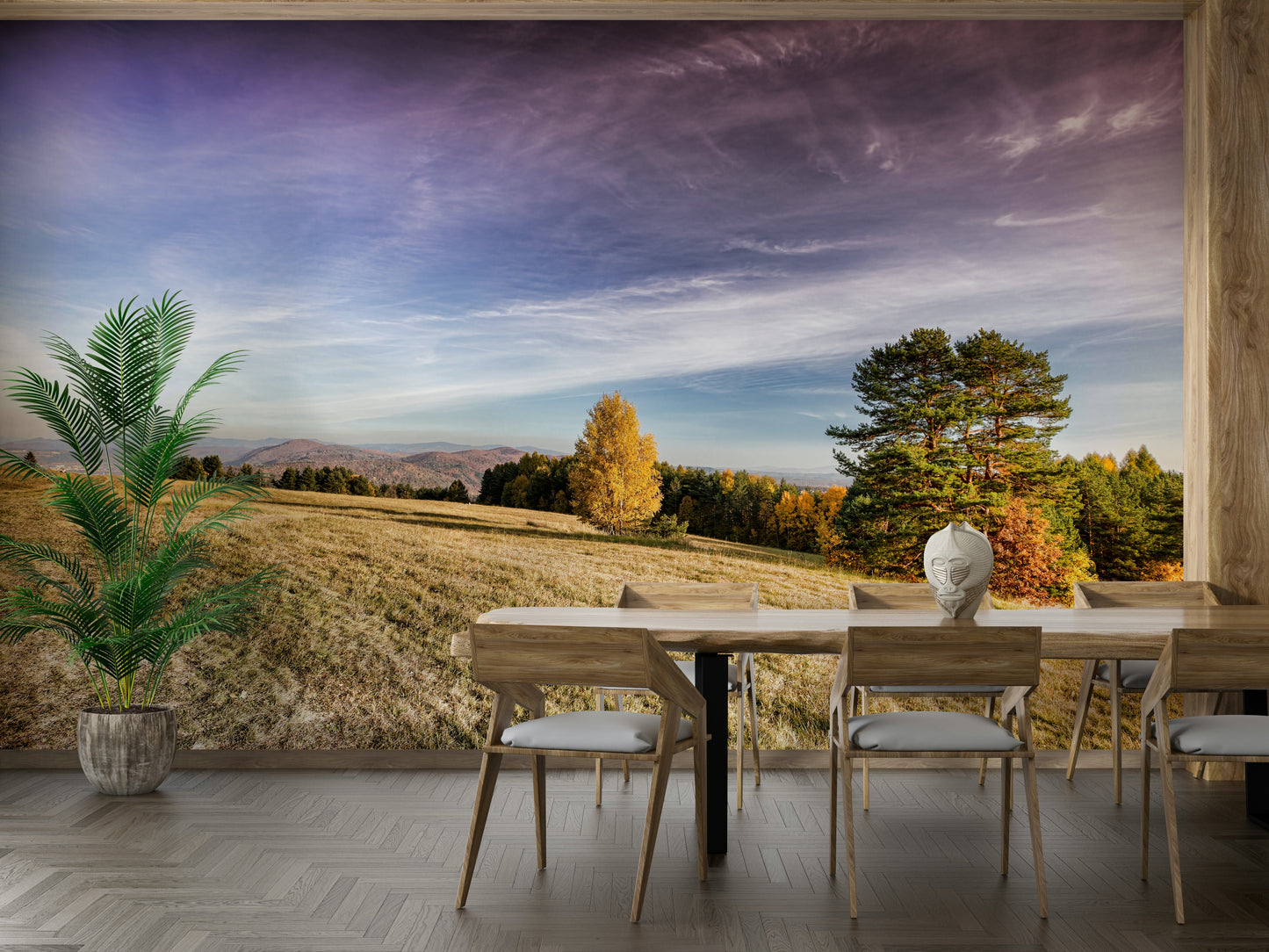 The high-resolution print captures fine details of the grass and leaves.

