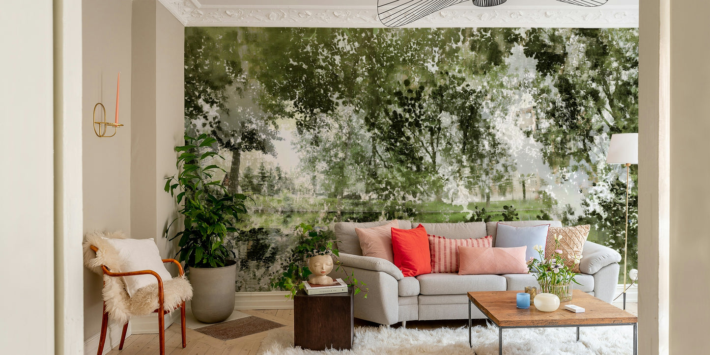 a unique and elegant wallcovering

