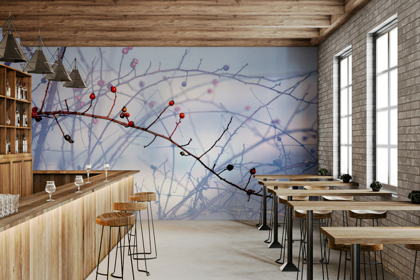 Nature photography mural wallpaper
