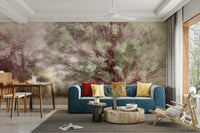 Ethereal tree art wallpaper for walls
