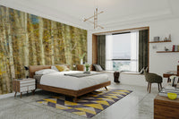 Abstract fall landscape wall art
