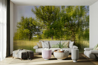 Peaceful nature wall wallpaper
