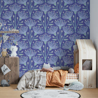 Pastel purple wall wallpaper
